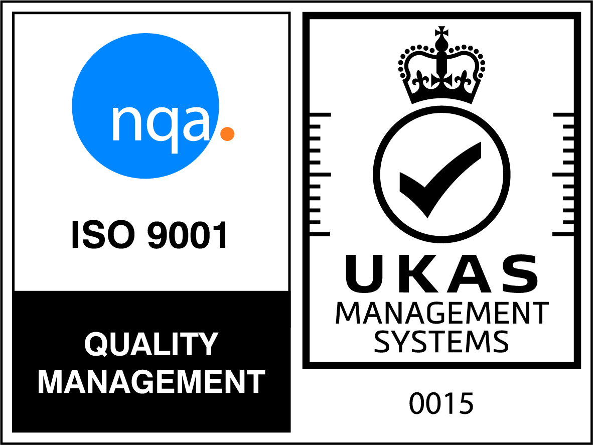 NQA ISO9001 UKAS logo